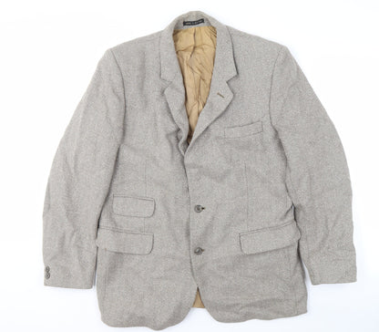 Mens UK Size 42 Dunn & Co Regular Grey Suit Jacket