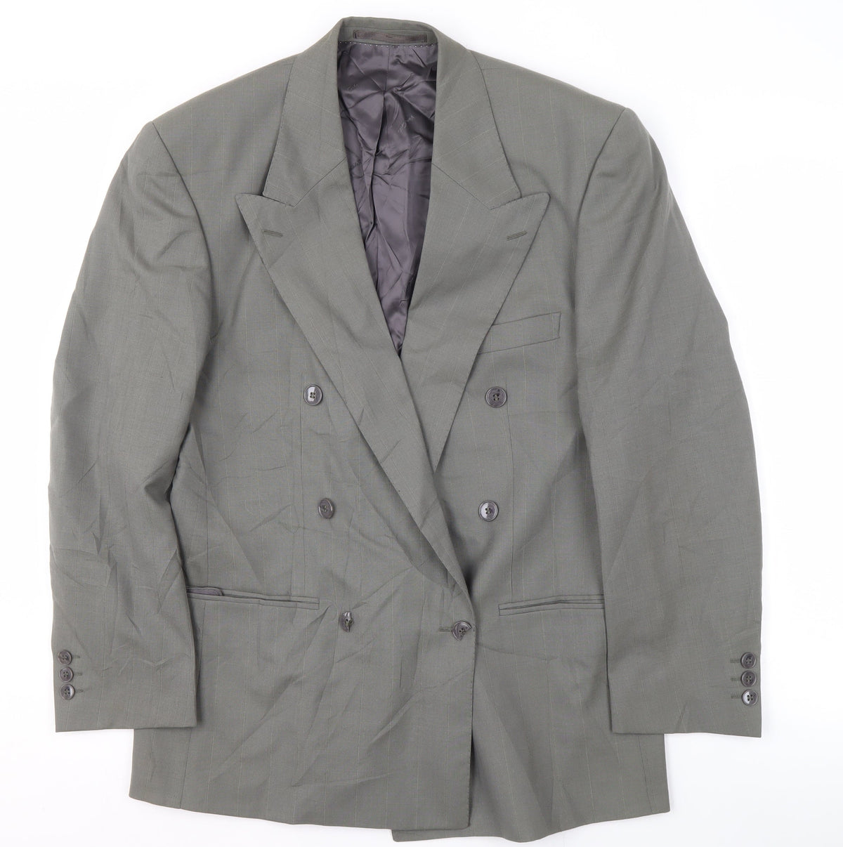 Mens UK Size 46 Van Gils Regular Grey Suit Jacket