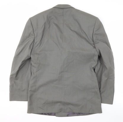 Mens UK Size 46 Van Gils Regular Grey Suit Jacket