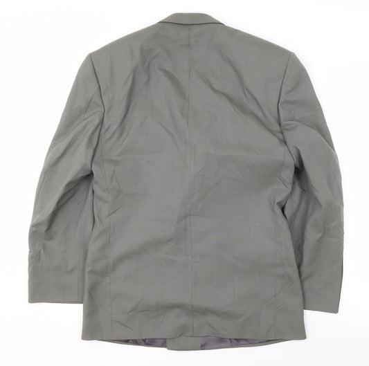 Mens UK Size 46 Van Gils Regular Grey Suit Jacket
