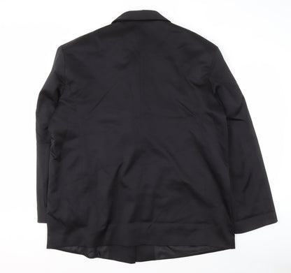 Collusion Women's Black Blazer, Size 18, Notch Lapel