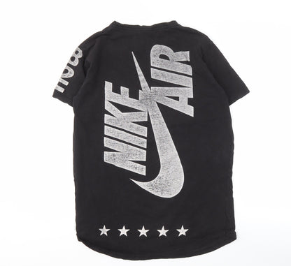 Nike Men's Black Medium Graphic Print T-Shirt