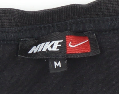 Nike Men's Black Medium Graphic Print T-Shirt