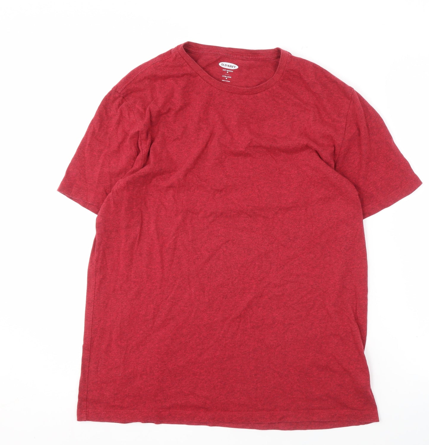 Old Navy Men's Red Medium Crew Neck T-Shirt