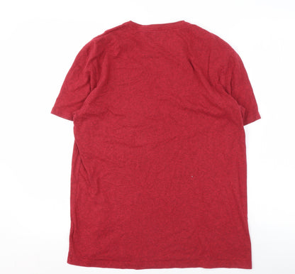 Old Navy Men's Red Medium Crew Neck T-Shirt