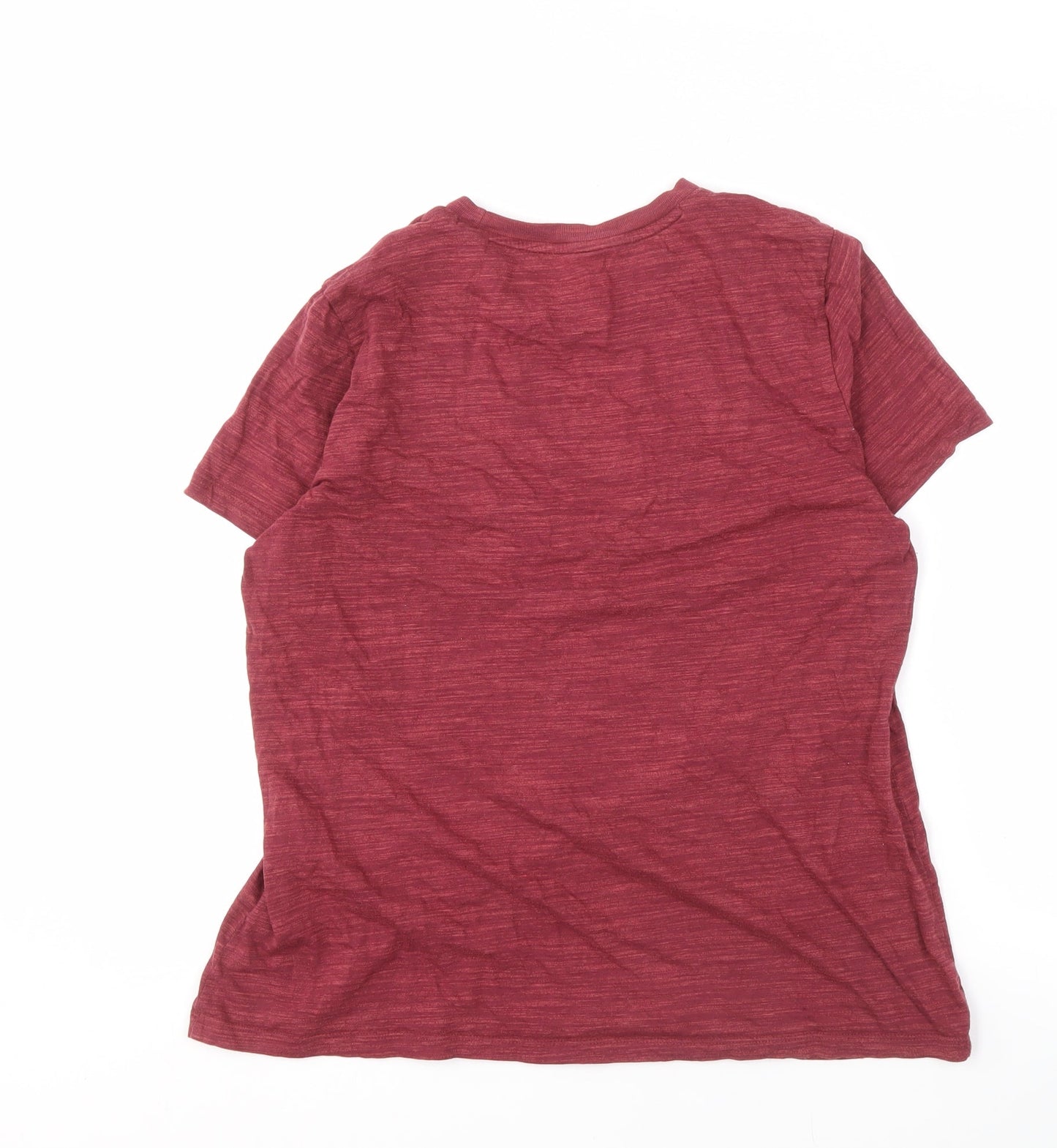 Reebok Men's Red XL T-Shirt - Short Sleeve, Logo