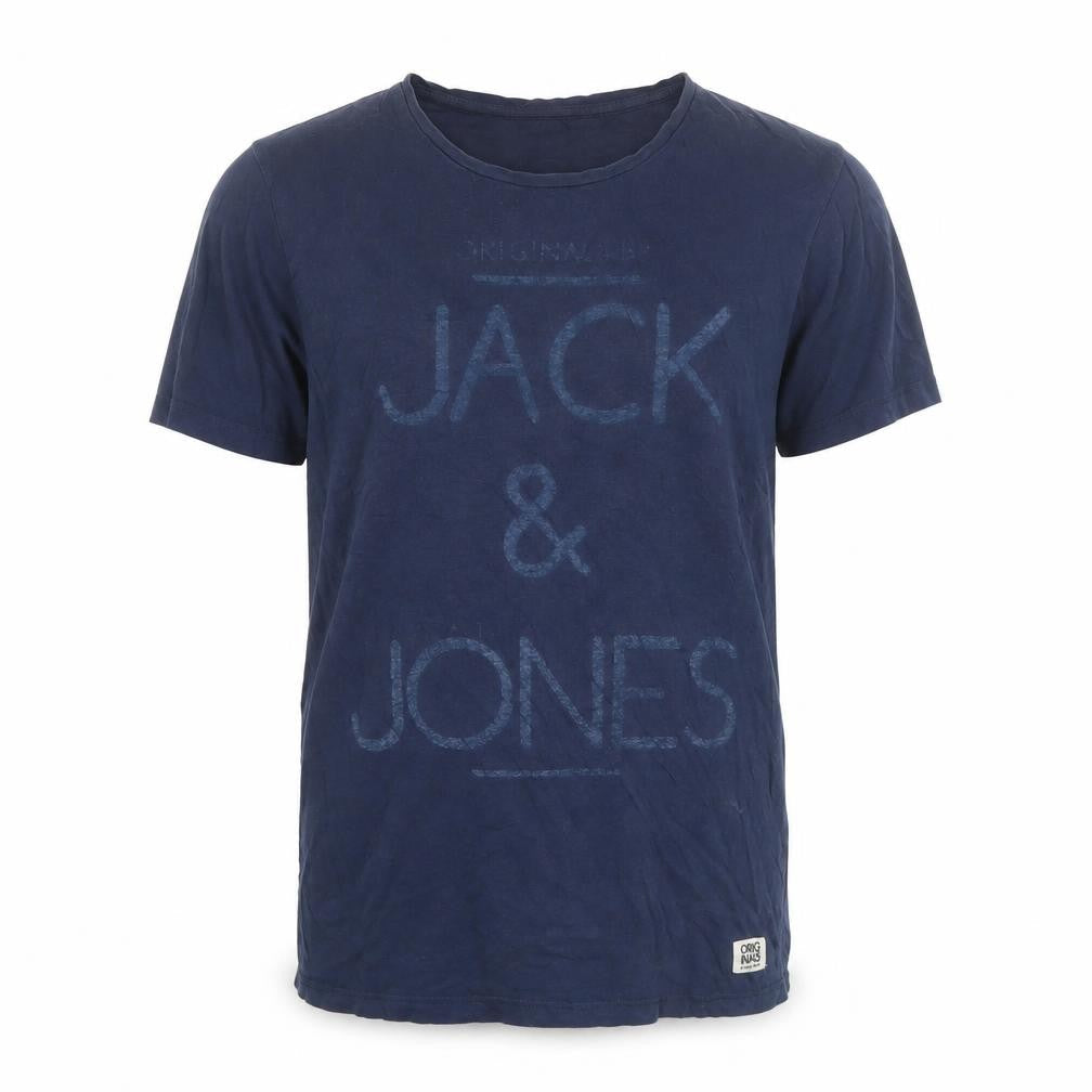Mens UK Size M JACK & JONES Blue  T-Shirt