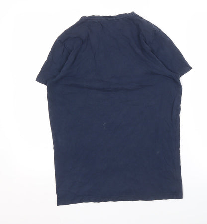 Mens UK Size M JACK & JONES Blue  T-Shirt