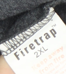 Firetrap Men's Grey 2XL Polo Shirt Casual