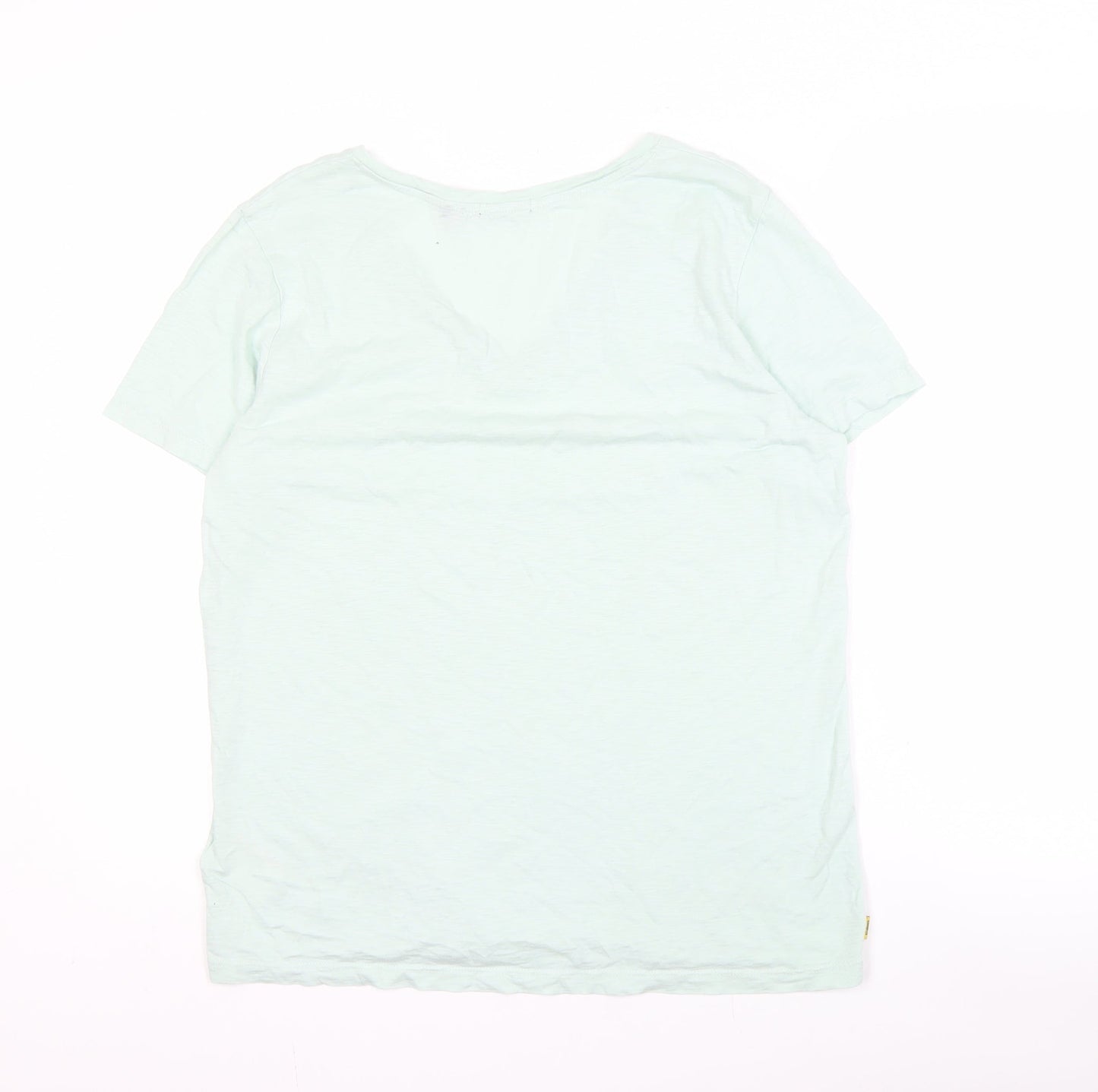 Womens UK Size 14 Superdry Green Basic T-Shirt