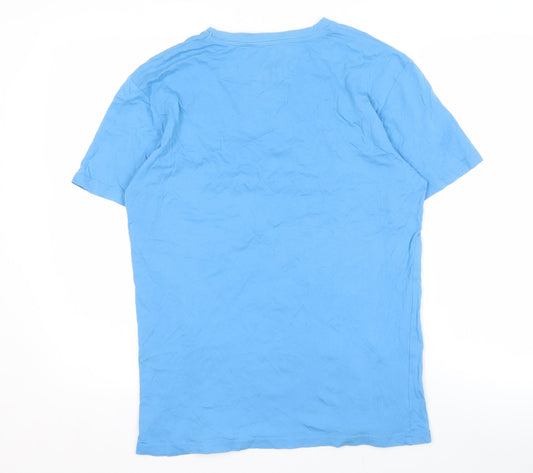 Marvel Men’s Blue Captain America T-Shirt M