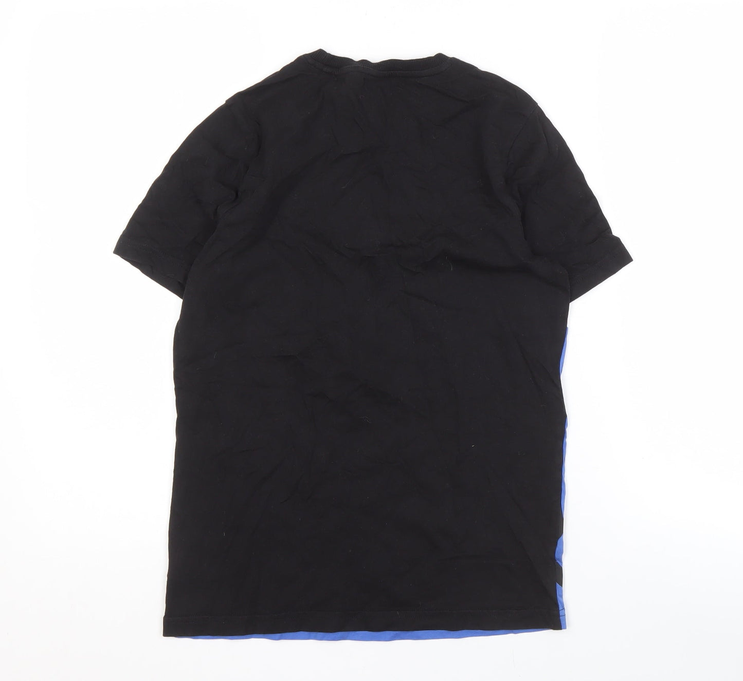 Among Us Boys T-Shirt, Black & Blue, 11-12 Years, Graphic Print