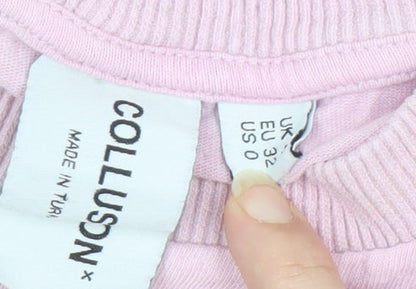 Mens UK Size 32 COLLUSION Pink  T-Shirt