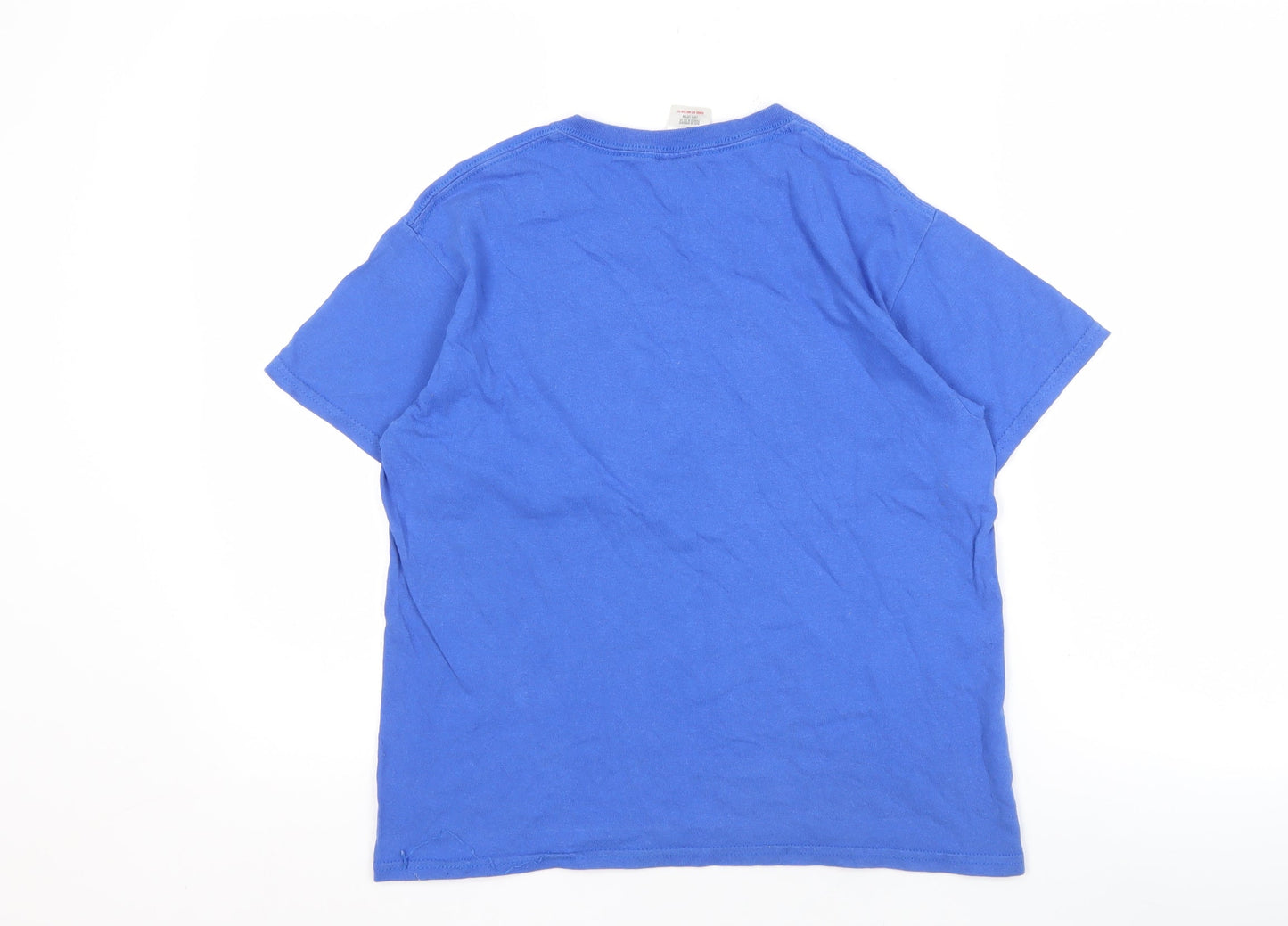 Mens UK Size L Disney Blue  T-Shirt