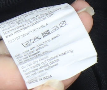 Mountain Warehouse Unisex Black Long Sleeve Top L