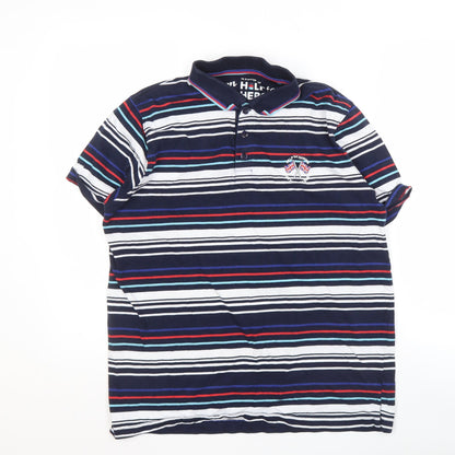 Cotton Traders Men's Multicoloured M Striped Polo