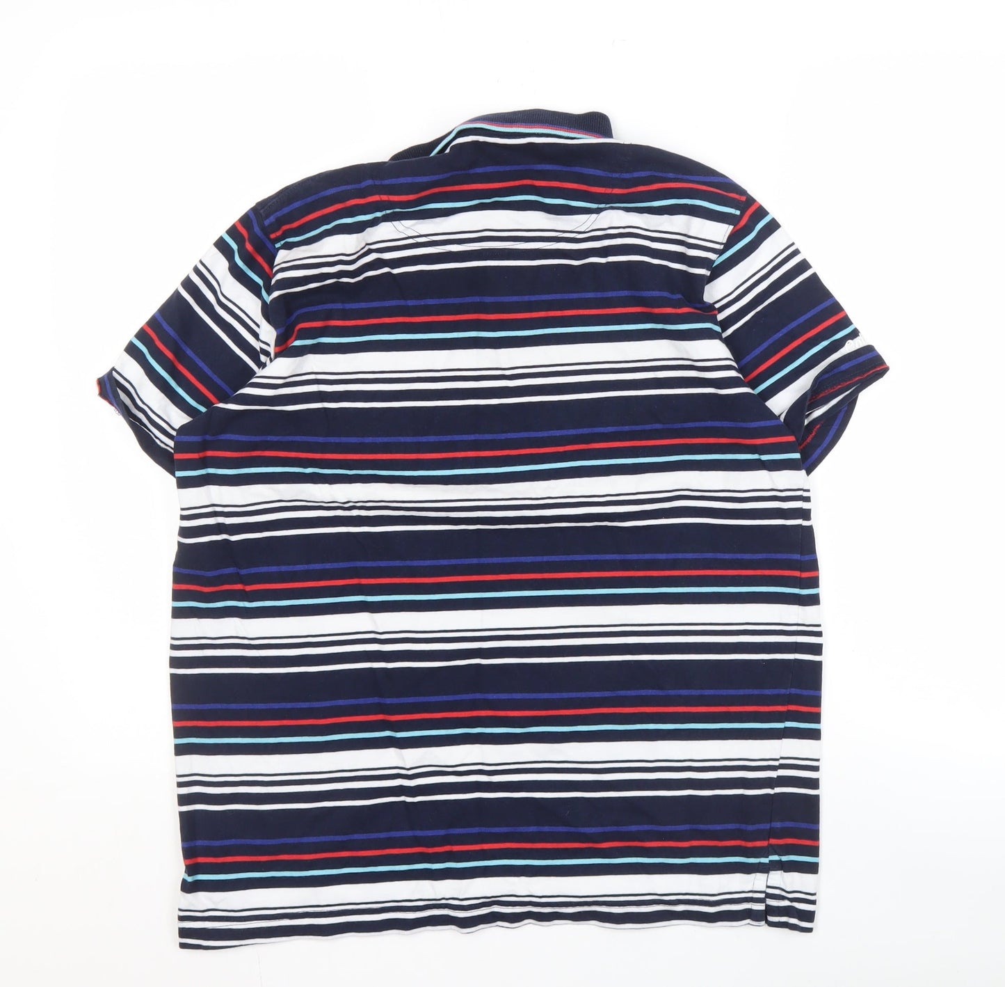 Cotton Traders Men's Multicoloured M Striped Polo