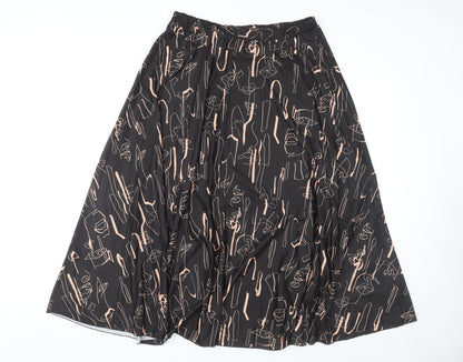 ASOS Women's Black Skirt Size 14, Polyester, New