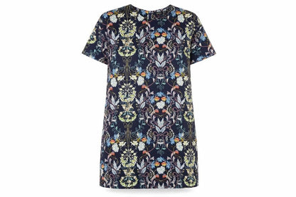 Boohoo Women's Multicoloured Floral Dress Size 12