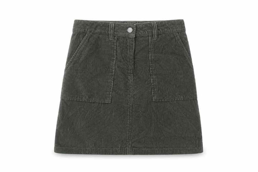 Womens UK Size 6 NEXT Straight & Pencil Corduroy Skirt