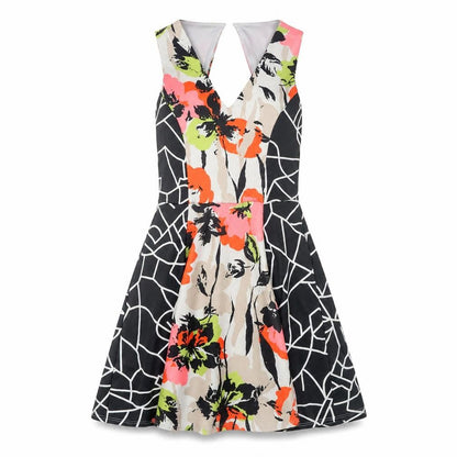 Noa Noa Floral Multicoloured V-Neck Women's Dress Size 10