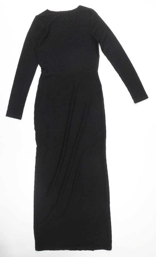 Club L Women's Black Long Dress Size 10