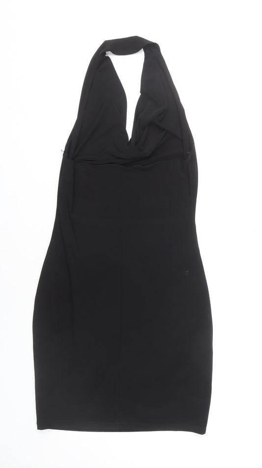 Miss Selfridge Women's Black Bodycon Dress Size 8