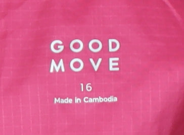 Womens UK Size 16 Marks and Spencer Pink Windbreaker Coat