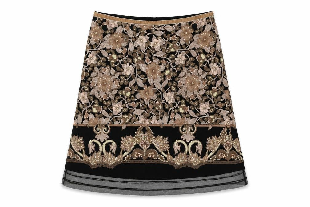 Womens UK Size L VILA A-Line No Data Skirt