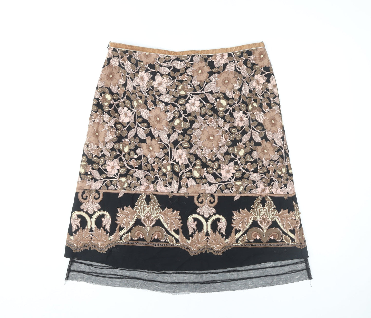 Womens UK Size L VILA A-Line No Data Skirt