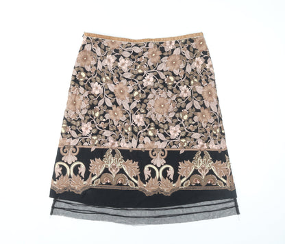 Womens UK Size L VILA A-Line No Data Skirt