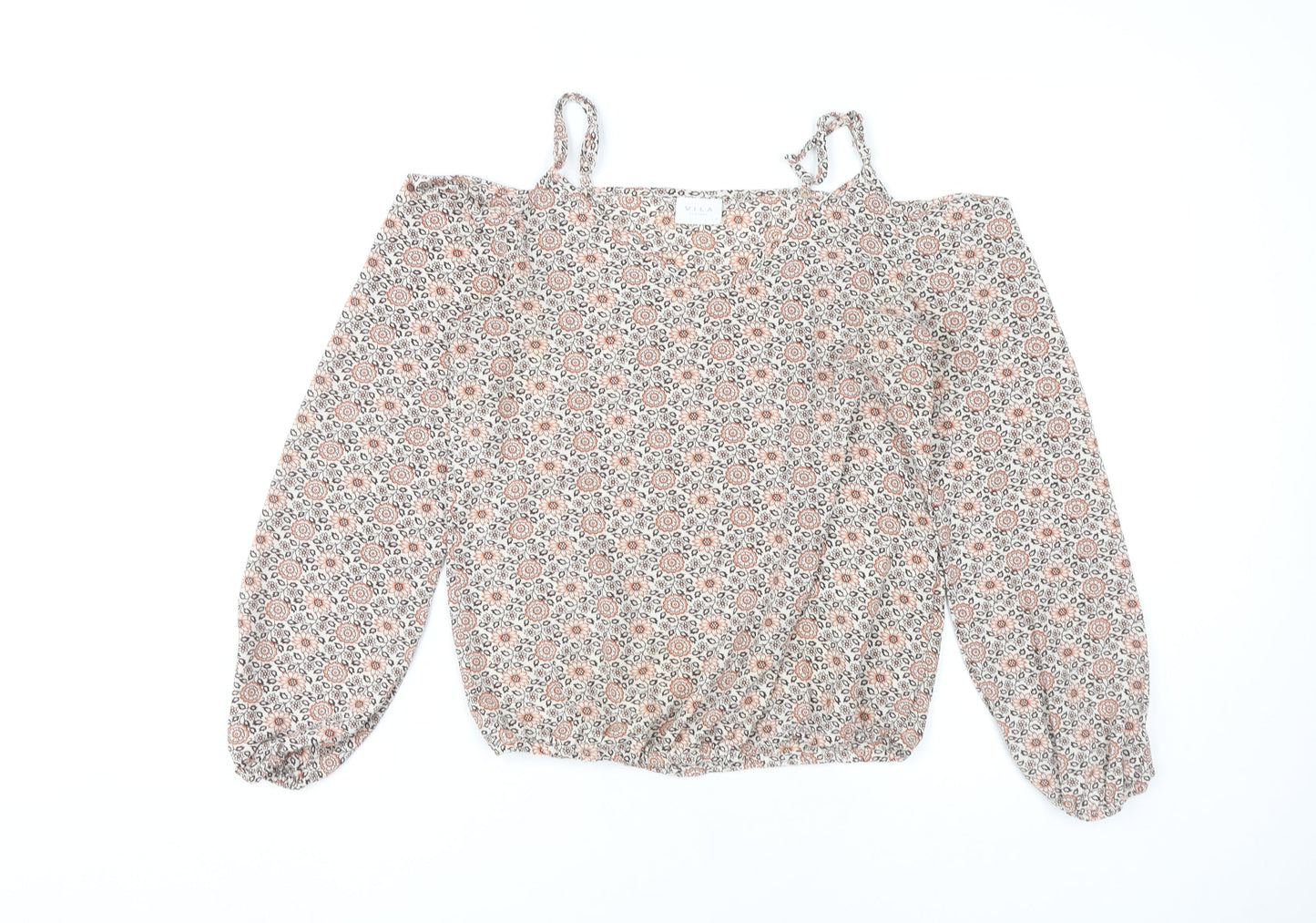 Womens UK Size 6 VILA Multicoloured Basic Blouse