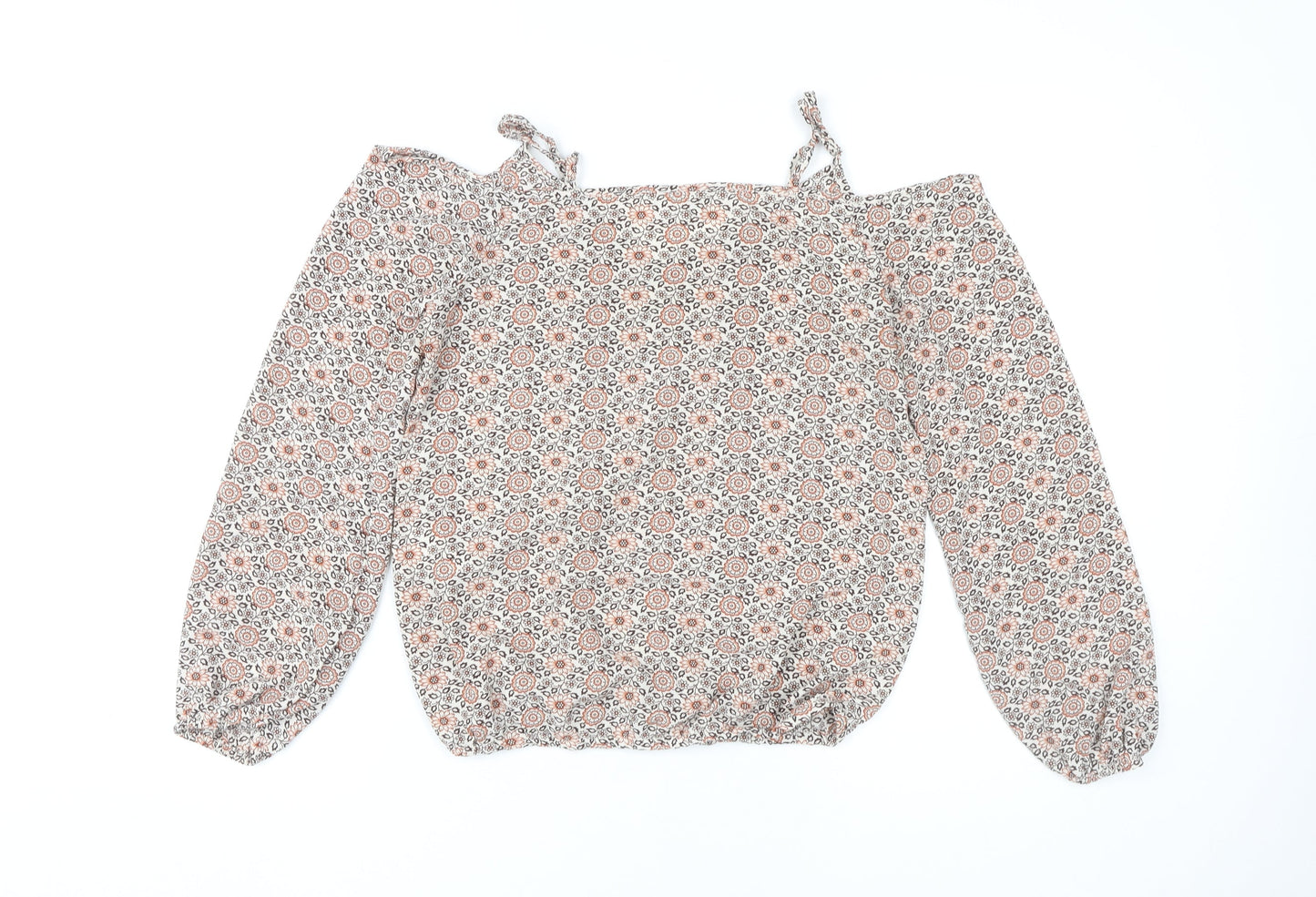 Womens UK Size 6 VILA Multicoloured Basic Blouse