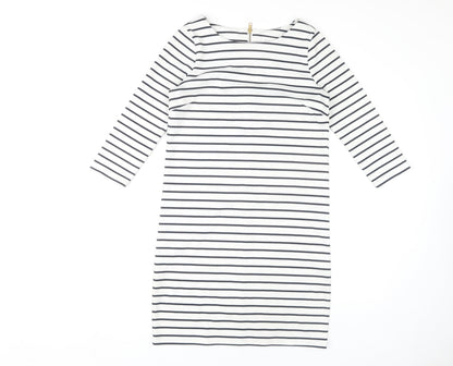 Vila Women's Striped Shift Dress, XS, Multicoloured