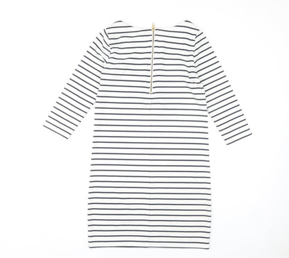Vila Women's Striped Shift Dress, XS, Multicoloured