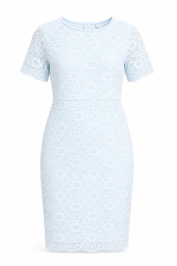ASOS Women's Blue Midi Bodycon Dress Size 10