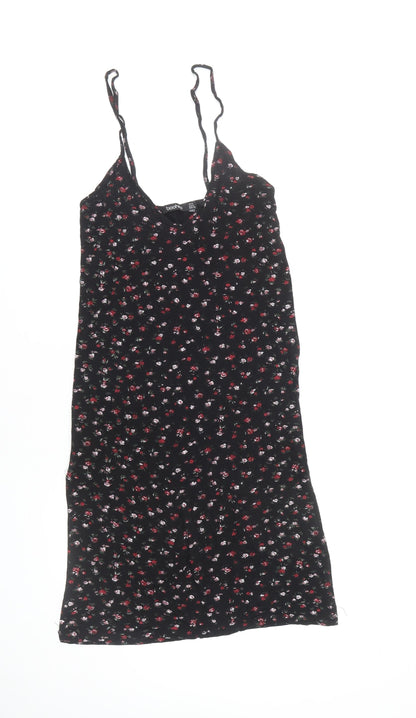 Boohoo Women's Multicoloured Floral Slip Dress