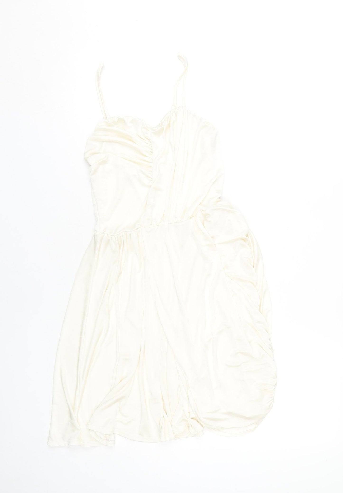 ASOS Women’s Ivory Sleeveless Dress Size 10