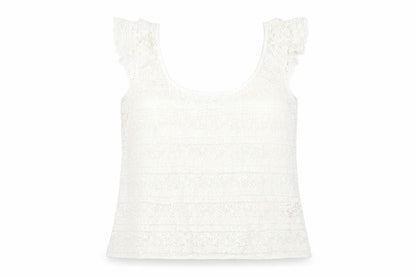 Womens UK Size 12 River Island White Camisole Blouse