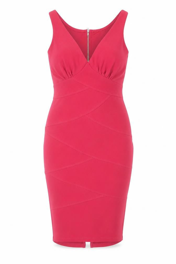 Next Women's Red Size 10 Bodycon Dress