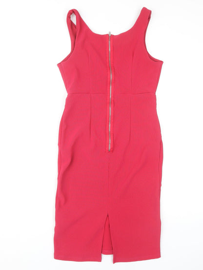 Next Women's Red Size 10 Bodycon Dress
