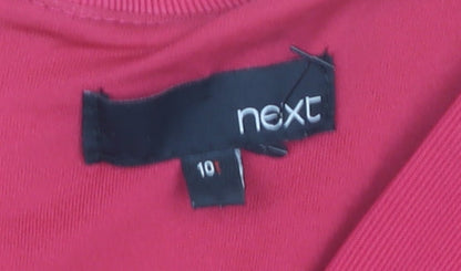 Next Women's Red Size 10 Bodycon Dress