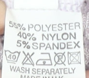 CMD Women's Ivory Lace Cardigan, Size S, Long Sleeve