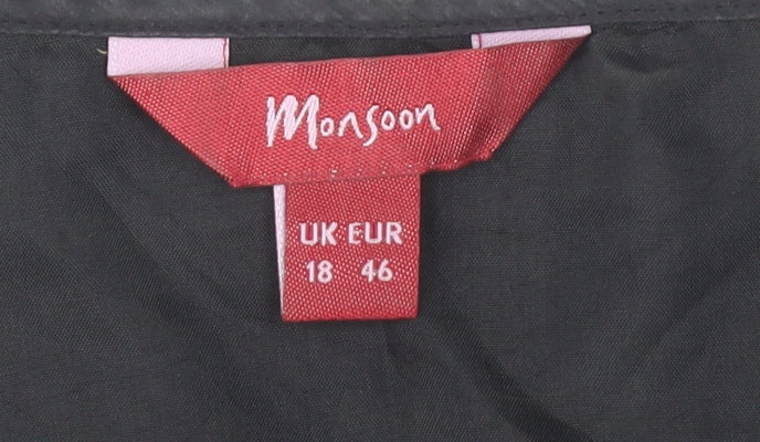 Monsoon Women's Floral Shift Dress Size 18 Multicoloured