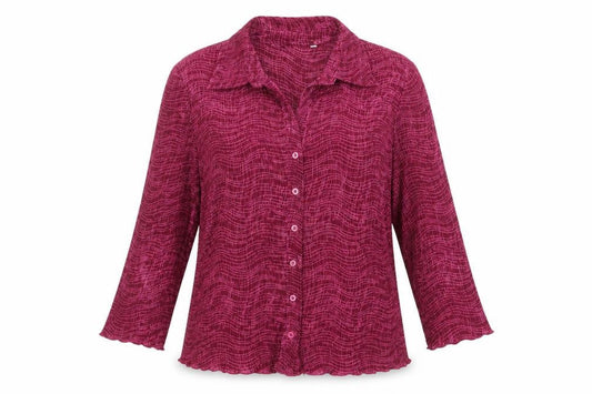 Womens UK Size 14 BHS Red Basic Blouse