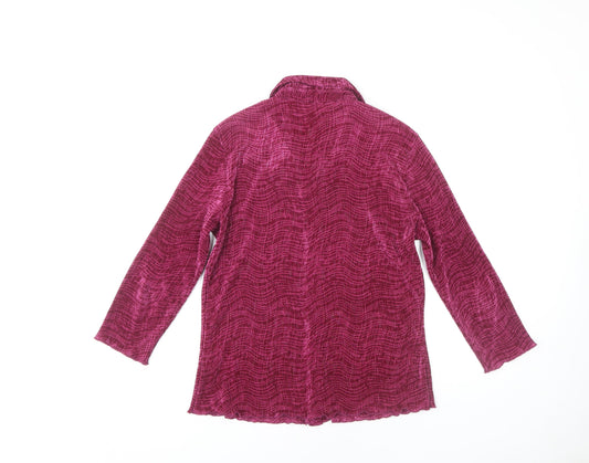 Womens UK Size 14 BHS Red Basic Blouse