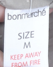 Womens UK Size M Bonmarché Beige Rain Coat