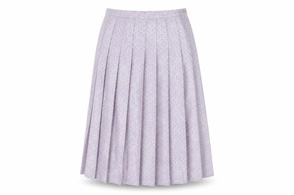 Country Casuals Women's Purple Pleated Midi Skirt Size 14