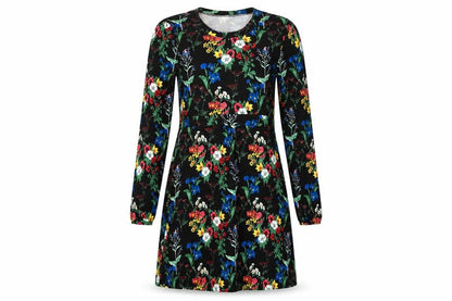 South Women's Floral A-Line Dress, Size 12, Multicoloured