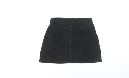 Womens UK Size 6 Topshop A-Line Corduroy Skirt
